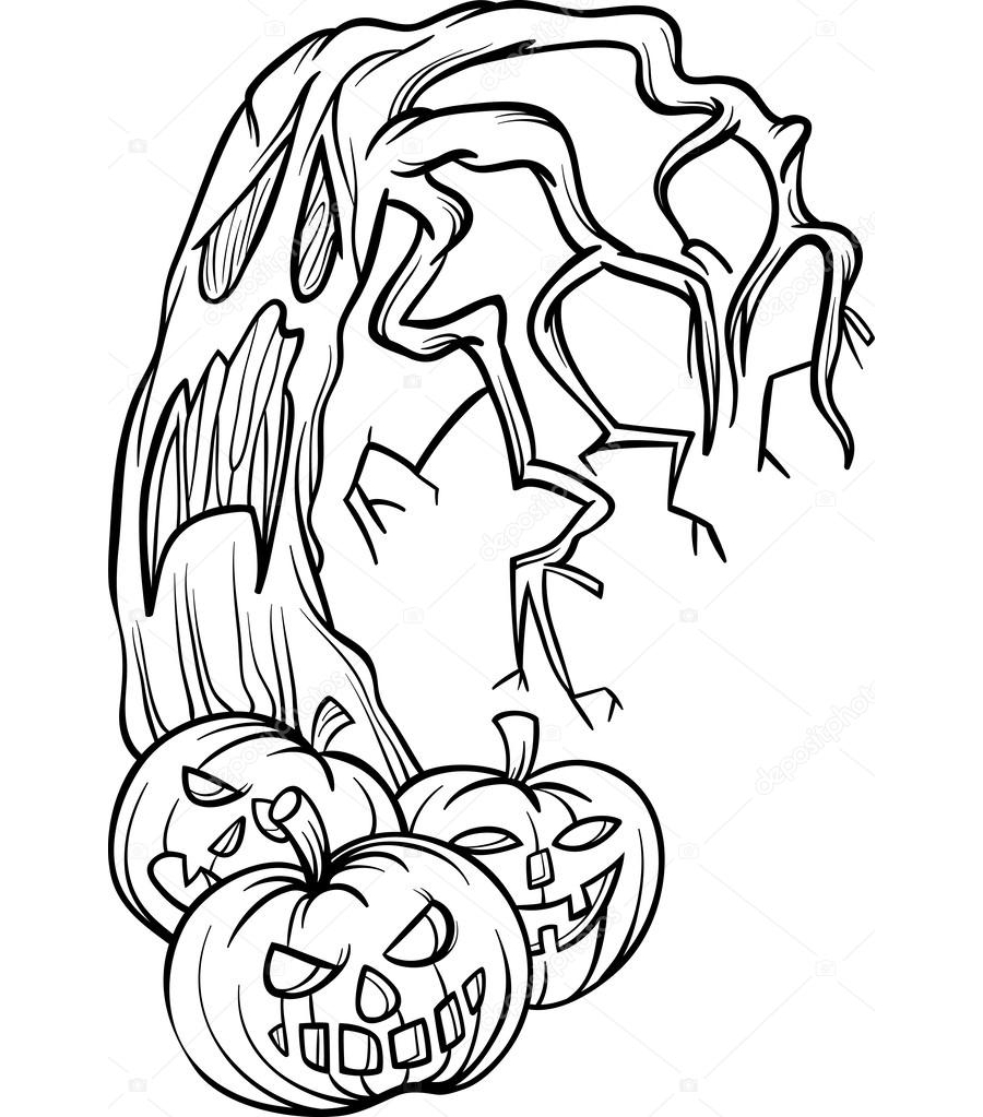 DESENHOS PARA PINTAR OU BORDAR-CELEBRAÇÕES-HALLOWEEN